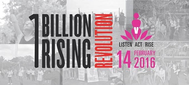 One Billion Rising Revolution 2016: LISTEN, ACT, DANCE and RISE!