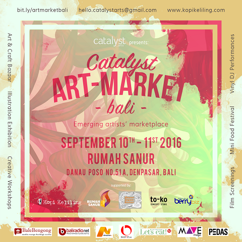 Catalyst Art Market Bali at Rumah Sanur Creative Hub