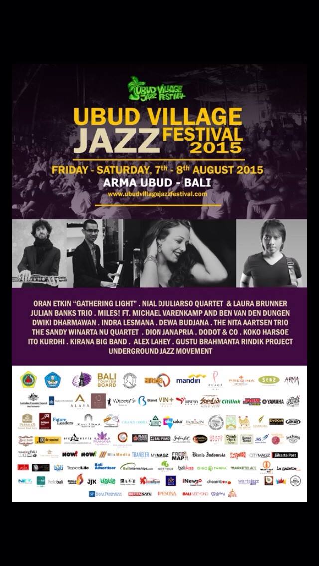 UBUD VILLAGE JAZZ FESTIVAL  2015