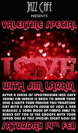Valentine's Special with Jim Larkin at Jazz Cafe Ubud